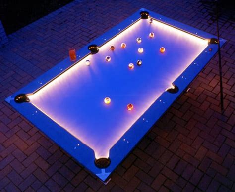 Outdoor Pool Table - The Awesomer