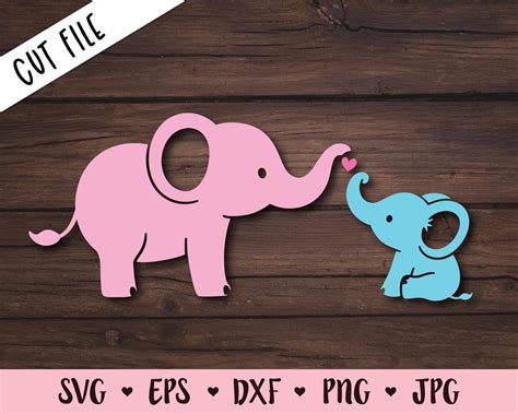 Free 309 Mom And Baby Animal Svg SVG PNG EPS DXF File