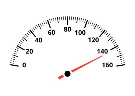 Speedometer vector isolated on white background 16730187 Vector Art at Vecteezy