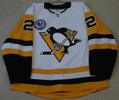 November 11, 2022 Pittsburgh Penguins Hockey Hall of Fame Game Worn ...