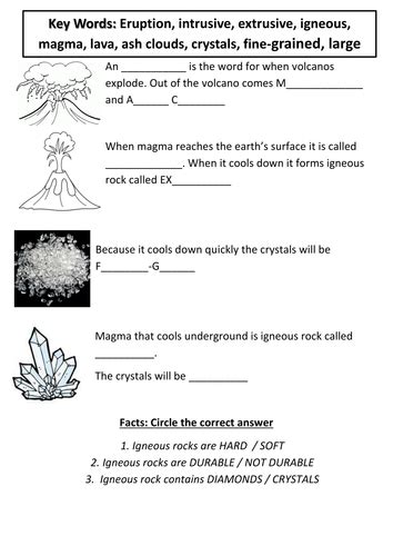 Igneous and Metamorphic Rocks | Teaching Resources