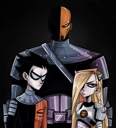 slade and terra | Tumblr Slade Teen Titans, Teen Titans Love, Teen Titans Robin, Original Teen ...