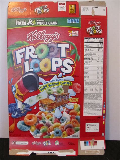 Froot Loops | Pops cereal box, Sources of fiber, Cereal