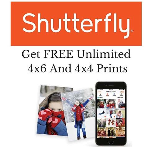 Get The Shutterfly App & Get FREE Unlimited 4x6 And 4x4 Prints - Saving You Dinero