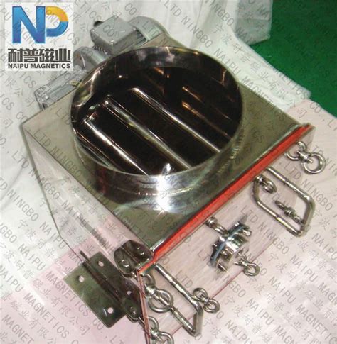 Rotary Grate Magnetic Separator - MRG - Ningbo Naipu (China ...