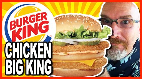 Burger King ♥ Chicken Big King Review - YouTube