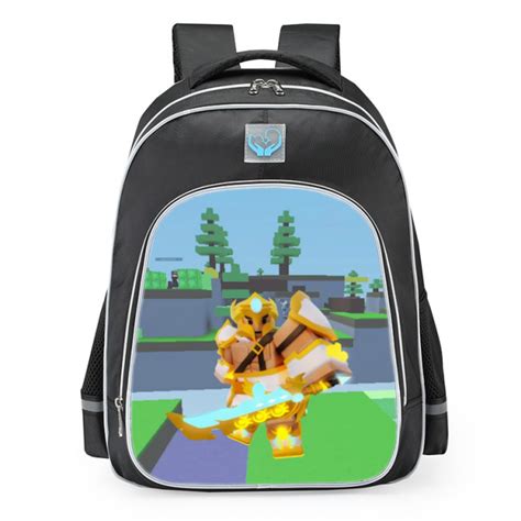 Roblox BedWars Barbarian Victorious Skin School Backpack | Backpackazon