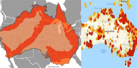 Australia wildfires: Some of the maps showing the extent of the fires are totally fake | indy100