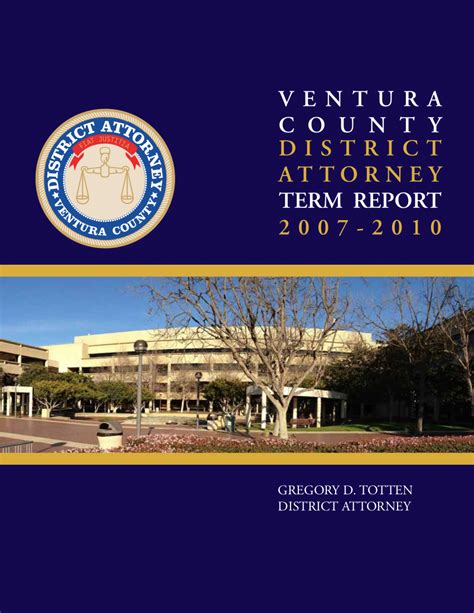 Term Reports – Ventura County District Attorney