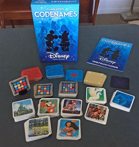 Codenames: Disney Family Edition board game review - The Board Game Family