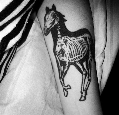 Deftones White Pony X-ray tattoo … | Deftones tattoo, Horse tattoo ...