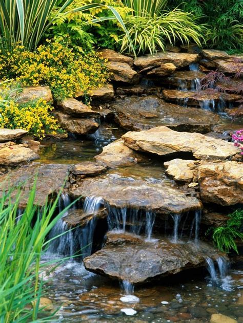 Most Natural Waterfall Ideas to Upgrade Your Landscape View | SHAIROOM.COM | Waterfalls backyard ...