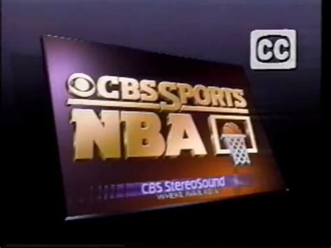 1990 NBA on CBS | Cbs sports, Cbs, Broadway shows