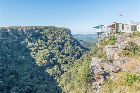 View of the Graskop Gorge Lift Editorial Stock Photo - Image of ...