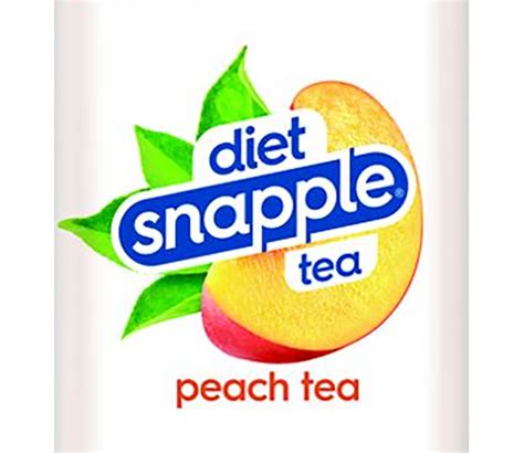 SNAPPLE DIET PEACH TEA - Crescent Crown Distributing