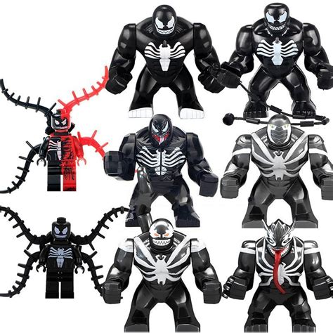 Gprince Lego Venom Carnage Riot Anti-Venom Marvel Super Heroes Big Size Avengers Building Blocks ...