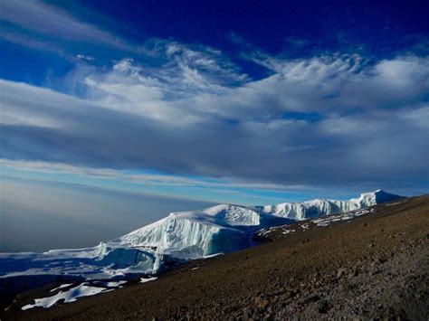 Glaciers on the summit of Mt Kilimanjaro Kilimanjaro, Summit, Glacier, Mount Everest, Around The ...