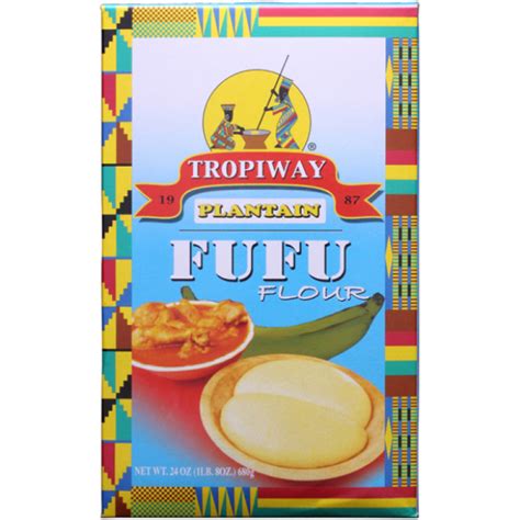 Tropiway Plantain Fufu Flour - Caribbean Choice and Varieties