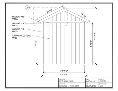 8x10 Shed Plans (Free) - Instructables