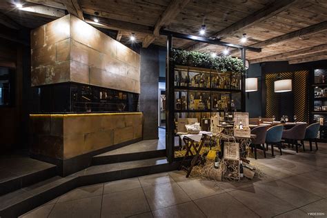 TOSCANA GRILL on Behance | Hotel restaurant design, Design, Toscana