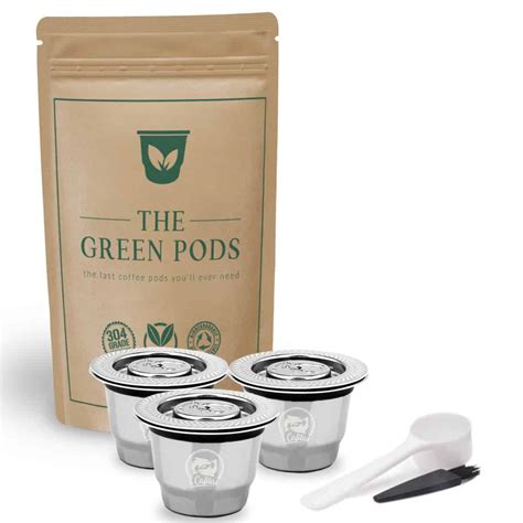 Reusable Nespresso Coffee Pods - The Green Pods