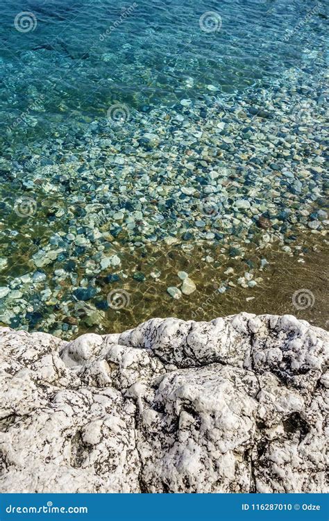 Aphrodite`s Rock Beach Near Cyprus Island Stock Photo - Image of petratouromiou, birthplace ...