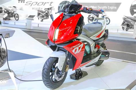 TVS Creon-Based Electric Scooter Likely Launch In 2019