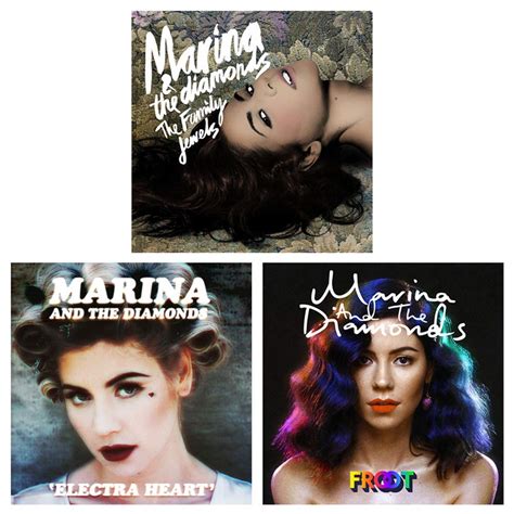 Marina and the Diamonds - Marina and the Diamonds: Complete Studio Album Discography 12" Vinyl ...