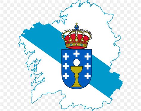 Kingdom Of Galicia Flag Of Galicia Galician, PNG, 607x650px, Galicia, Area, Flag, Flag Of ...