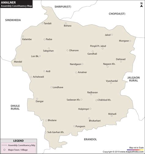 Amalner Assembly (Vidhan Sabha) Election Result 2024 and Constituency Map