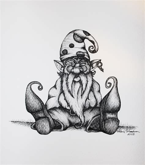 Gnomes Drawing