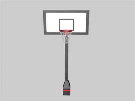 Basketball Hoop Free 3D Model - .obj .fbx - Free3D