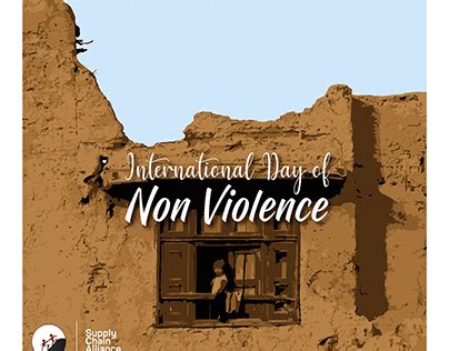 Non-violence Day Projects :: Photos, videos, logos, illustrations and branding :: Behance