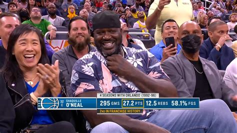 Orlando Magic on Twitter: "Shaq is in the building 🪄 https://t.co ...