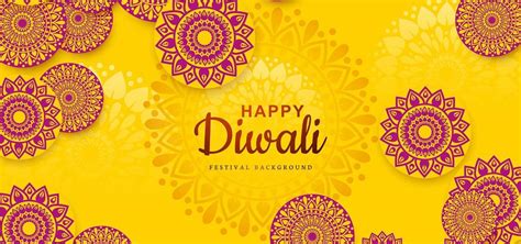 Diwali festival holiday design with Indian Rangoli background 680101 ...