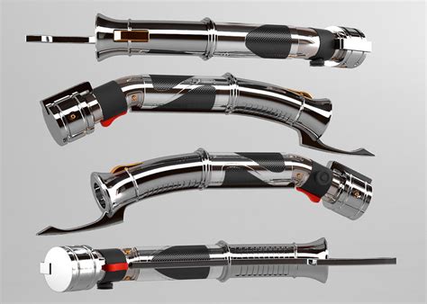 3d - Count Dooku Lightsaber by Araiel on DeviantArt