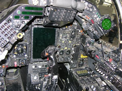 The fantastically complicated cockpit of a Jaguar fighter jet ...