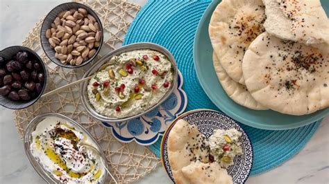 Turkish Flatbread and Dip | Book Recipes