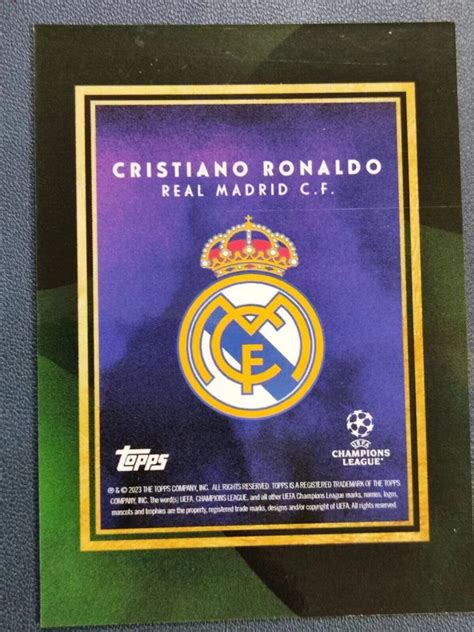 2023 Merlin Heritage Collection Green Legends Cristiano Ronaldo /99 | eBay