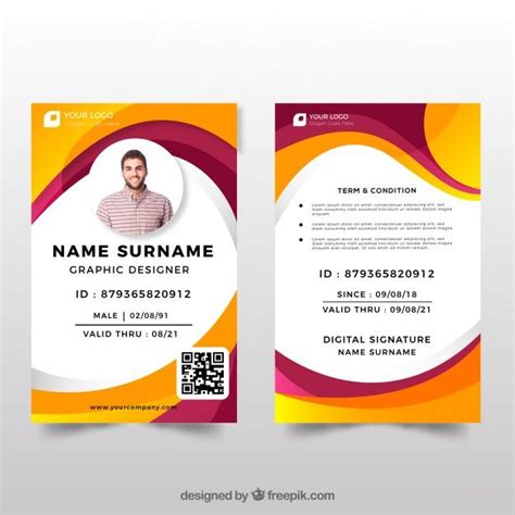 Download Desain Id Card Keren Cdr Maguire - IMAGESEE