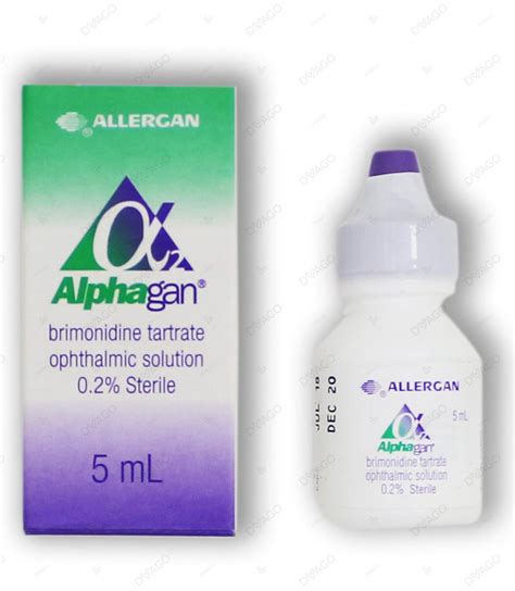 Alphagan Eye Drop 5ml — Dvago