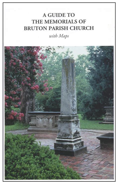 A Guide to the Memorials of Bruton Parish Church | Bruton Parish