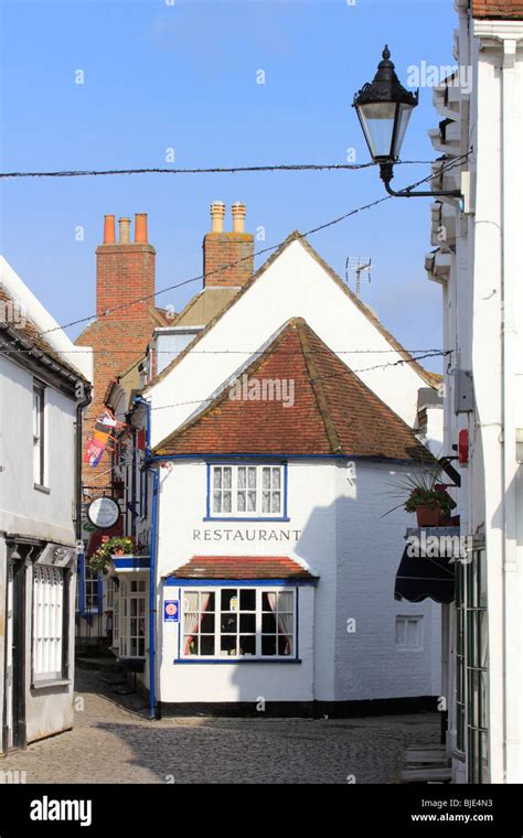 Lymington new forest town centre hampshire england uk gb Stock Photo - Alamy