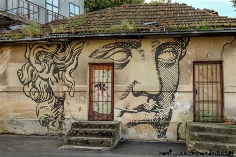 Discover amazing street art in Kaunas, Lithuania