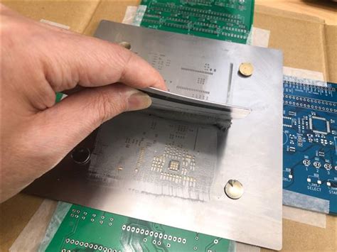 A very easy way to accurately align the stencil with the PCB - PCB ...