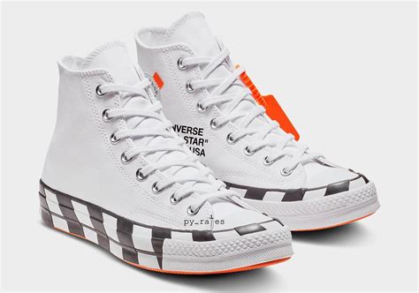 Off White X Converse : Off-White x Converse Chuck Taylor : prix, sortie ...