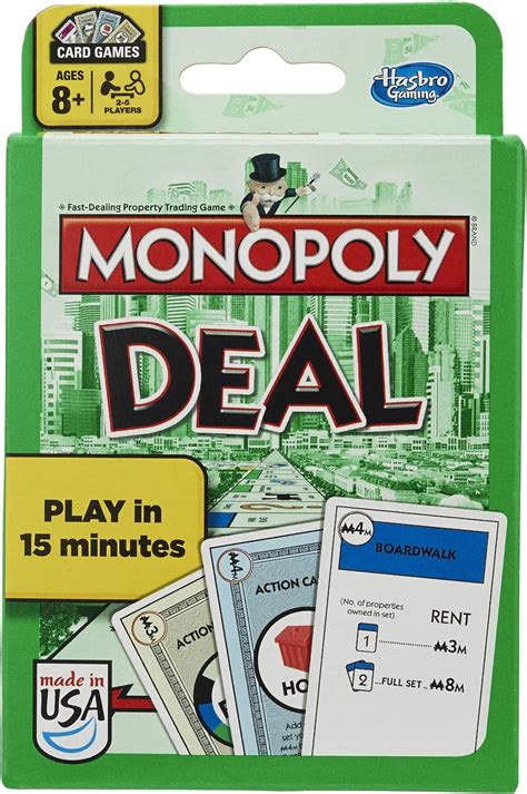 Hasbro Monopoly Deal Card Game: Buy Online at Best Price in UAE - Amazon.ae