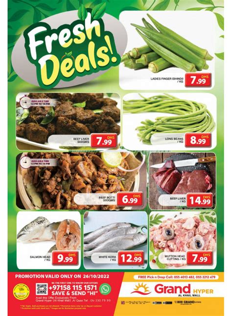 Fresh Deals - Grand Hyper Al Khail Mall from Grand Hypermarket until ...