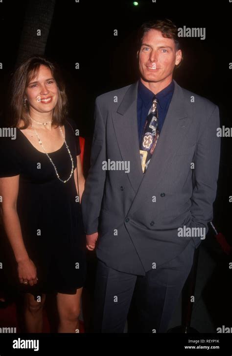 Actor christopher reeve wife dana hi-res stock photography and images ...