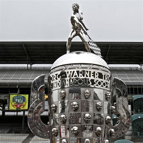 Indy 500 Trophy Photo